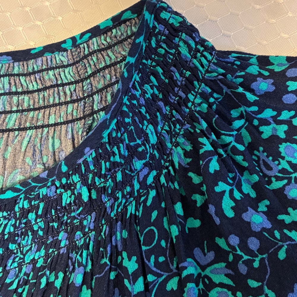 Talbots Petite Folk Smocked Dress NWT PRICE DROP!! - Picture 3 of 10